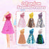 25 PCS Doll Clothes for 11.5 Inch Girl Doll, Including 3 Flower Dresses, 2 Sequin Dresses, 3 Casual Wear