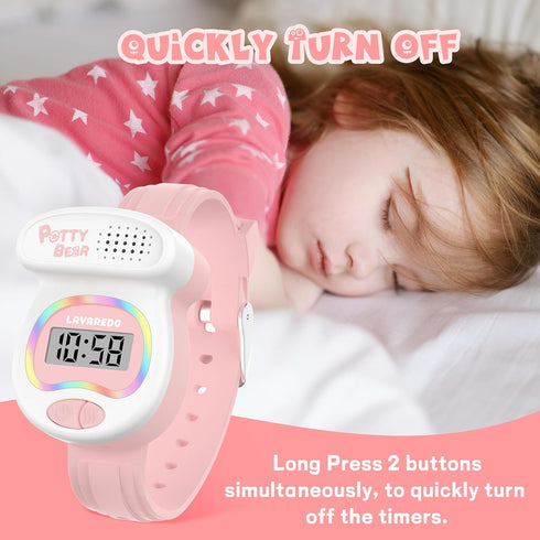BEN NEVIS NN Potty Training Watch, Potty Timer Toilet Shape and LED Colorful Lights, Toddler Toilet Training Aid