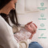 2 Pack 47" 47" 100% Muslin Swaddle Blankets x Soft & Breathable Muslin Baby Blanket for Newborns, Large Swaddle Blanket