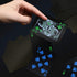 INTEGEAR 2 Decks Plastic Playing Cards - Premium Waterproof Black Playing Poker Cards for Adults