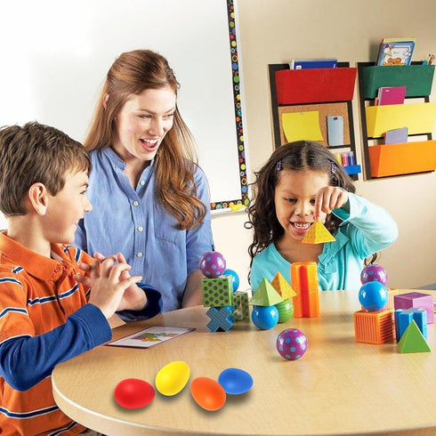 18 PCS Plastic Egg Shaker Set (9 Color), Musical Hand Percussion Shakers, Egg Maracas Instruments for Music Learning DIY