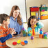 18 PCS Plastic Egg Shaker Set (9 Color), Musical Hand Percussion Shakers, Egg Maracas Instruments for Music Learning DIY
