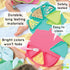 3 Silicone On-The-Go Snack Mat Foldable Reusable Placemat with Compartments and Lids Travel-Friendly Baby and Toddler