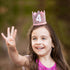 Rainbow Crown - 4th Birthday Party Glitter Crown, Kids Birthday Hats, Baby Photo Props, Little Girls Hair Accessories