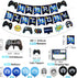 Video Game Party Decorations for 7th Birthday, HAPPY BIRTHDAY Banner, Balloons, Gaming Supplies