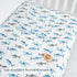 100% 28 52 1 Pack LollyBanks Fitted Crib Sheets for Boys, Soft Cotton Baby Boy Sheet, Fits Standard Size Mattress in x