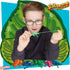 Extreme Stretchies - Frog from Deluxebase, Pack of 5 Small Reptile Animal Stretchy Toys - Perfect for Kids and Party