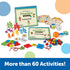 Learning Resources All Ready for Preschool Readiness Kit - 60 Activities Set for Ages 3+, Preschool Curriculum Kit