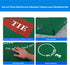 36" 72" GSE Games & Sports Expert x Double-Sided Casino Layout Felt, Las Vegas Style Tabletop Mat for Parties, Home