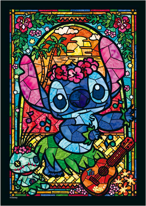 266 Piece Jigsaw Puzzle, Stained Art Stitch! Stained Glass (18.2x25.7cm)