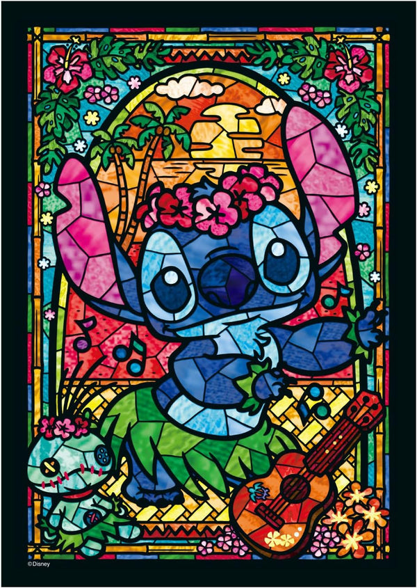 266 Piece Jigsaw Puzzle, Stained Art Stitch! Stained Glass (18.2x25.7cm)