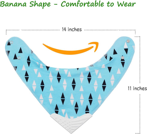 Giftty Baby Teething Bibs Set