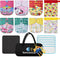 ECOCUBCLUB Reusable Washable Cloth Diapers 6pcs for Baby Shower,Leak-Proof Double Gussets Fleece Lining,12