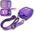 JCHPINE Hard Carrying Case and Silicone Cover for Bitzee Interactive Toy, Accessories Case, Purple Case Only
