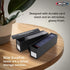 BCW QuickFold Card Boxes for Magnetics and Toploaders - Magnetic Closure Trading Card Storage Box, Fits 850-1200 Cards