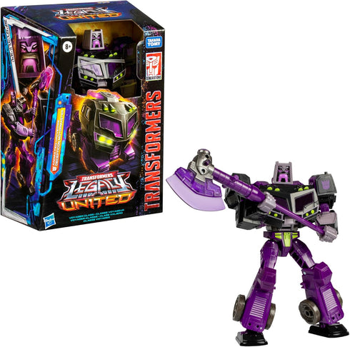 Transformers Legacy United Voyager Class Animated Universe Decepticon Motormaster, 7-inch Action Figure