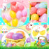 OCTERIC 512Pcs 2.3" Easter Eggs, Fillable Pastel Colors Plastic Easter Eggs Empty for Easter Hunt, Easter Basket