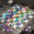 DND Dice Set, 8x7 (56 Pieces): Polyhedral Dice with Large Drawstring Bag for Dungeons and Dragons RPG