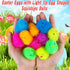 FLYSNK 12 Pack Easter Eggs Filled with LED Chick Puffer Balls, Easter Basket Stuffers with Light Up Fidget Stress Toys
