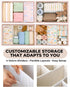 Baby Diaper Caddy Organizer with Portable Changing Mat - Teddy Fleece Diaper Organizer for Changing Table - Basket