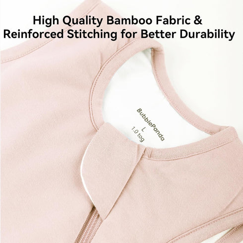 0-6 1.0 3-6 2-Way 0-3 BubblePanda Rayon Made from Bamboo Sleep Sack Months Tog Soft Toddler Sleeping Sack Months