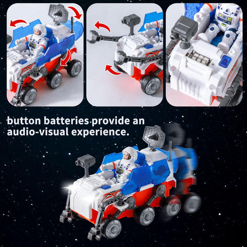 Set 4-5 6-8 Family1) Wbzle Educational & Interactive Rockets for Kids | STEM Space Kids | Space Launch for Toddler Toys