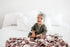 Copper Pearl 'Scarlet' Large Premium Knit Baby Swaddle Blanket