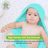 Cosy Family 3 Pack Baby Hooded Towels, Rayon Made from Bamboo, Soft Unisex Bath Towels for Babies,Toddler,Infant