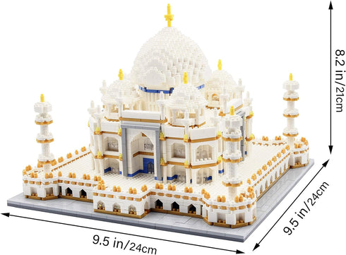 dOvOb Micro Mini Blocks Taj Mahal Building Model Set, 4000 Pieces Toys for Kids and Adults