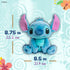 KIDS PREFERRED Disney Laughing & Spinning Stitch Stuffed Animal Plush Toy for Babies & Toddlers, Multicolor