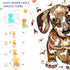 KAAYEE Wooden Jigsaw Puzzles - Dachshund Unique Shape Advanced Animal Puzzle, Best Gift for Family, 200pcs