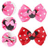 Baby Girl Mouse Ears Hair Bows Clips, Birthday Mouse Ear Hair Clip for Baby Kids Girls Women, Glitter Party Princess