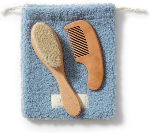 Set Set Set Set MYZI Baby Hair Brush Soft Baby Brush for Newborns, Baby Comb and Brush Girl and Boy, Toddler Hair Brush
