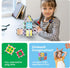 Set Playset 3+ PT30 PicassoTiles Window and Door Clip On Magnetic Blocks Magnet Tiles Magnets Building Tile