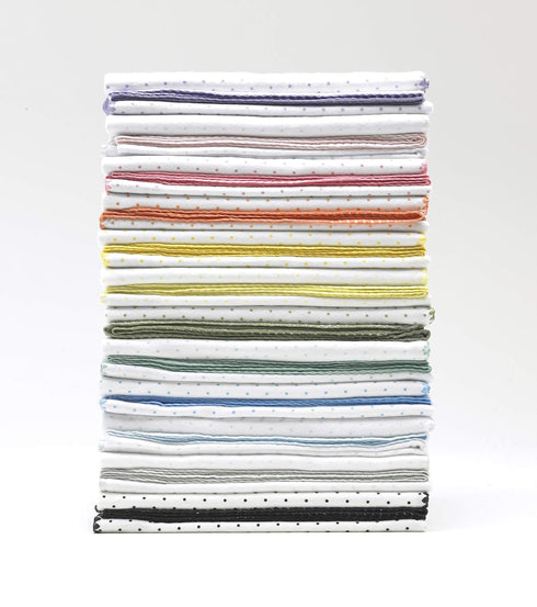 SwaddleDesigns Ultimate Winter Swaddle, X-Large Receiving Blanket, Premium Cotton Flannel, Pastel Blue Polka Dots (42"