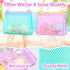 Summer Tagitary Beach Toys Mesh Beach Bags Sand Toys Kids Seashell Bag with Zipper,Outdoor Toys Travel Must Have