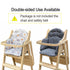 ZARPMA Highchair Cushion Insert Baby High Chair Cover Pad Chair Seat Cushion Liner Mat Padding Wooden Highchair