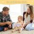 6-12 6 1 1-3, 1 Baby Toys Months, in Montessori Toys for Toddlers Infant Sensory Pull String Toy, Fidget Spinners Soft