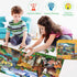 Puzzles for Kids Ages 4-8 Year Old - Farm & Wild Animal,2 Packs 60 Pieces Jigsaw Puzzle for Toddler Children Learning Educational Puzzles Toys for Boys and Girls.