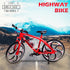 1:10 Scale Die-Cast Alloy Mini Mountain Bike Bicycle Model Toy Desktop Decoration Crafts for Cycling Lovers Bike Racers