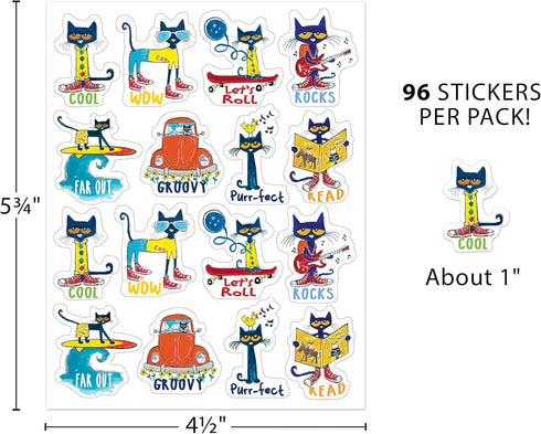 Teacher Pete The Cat Stickers