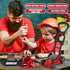 2 Set Set Arrowbash Pcs Toy Gardening Tool for Kids Toy Chainsaw Push Lawn Mower Battery Powered Gardening Tool