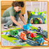 Truck Car Toys for 1 Year Old Boy with Playmat (Storage Bag) | Baby Toys 12-18 Months