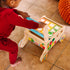 Melissa & Doug Wooden Shape Sorting Grocery Cart - Pretend Play Grocery Toys for Infants and Toddlers Ages 1+