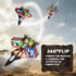 Adults,360 6+ Remote Control Airplane Drone with Light for Kids Flip Fighter Jet Helicopter Toys,Stunt Roll Planes