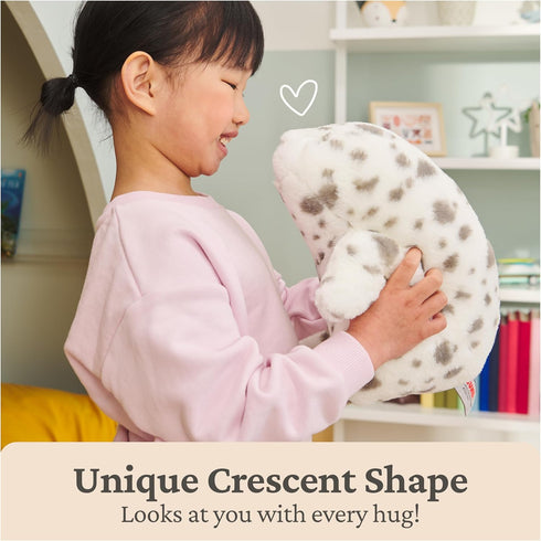 1 10 GUND Nuri Leopard Seal Plush, Premium Stuffed Animal for Ages and Up, White/Gray