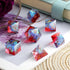Shiny D&D Dice - Handmade Double Layers Sharp Edge Die with Gift Case for Dungeons and Dragons