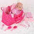 13 Set 14-18 Inch Set ECORELF Baby Doll Accessorie, Pcs Doll Stuff Acessories Storage Diaper Bag for Dolls, Feeding