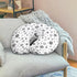 Eheartsgir Dog Paws Newborn Nursing Pillow Case Skin-Friendly Fabric Baby Nursing Cover for Bottle and Breastfeeding