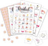 Bridal Bingo Cards for 24 Players | Bridal Shower Game for Wedding/Bachelorette Party Activities & Decorations (06)